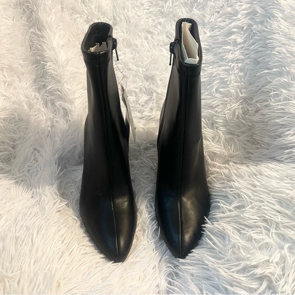 A new day target Black Wedge pointed heels chic Ankle bootie Boots - Picture 6 of 7